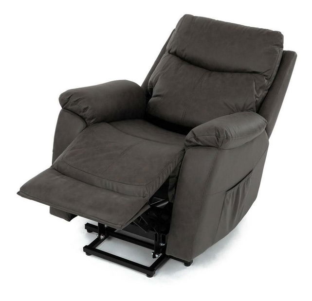 Polohovací křeslo Turbia (hnědá)