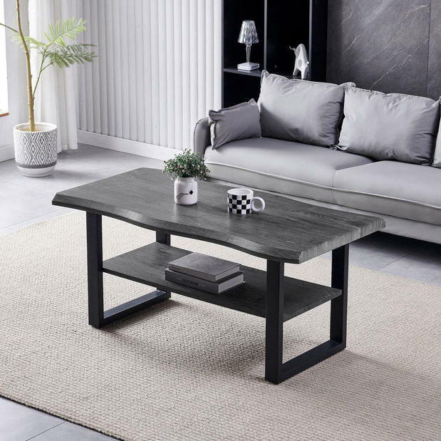 Konferenční stolek Consecucion (dub šedý)