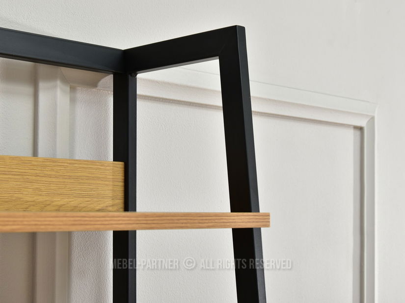 Regál Babs B (dub + černá)