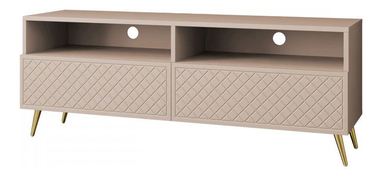 TV skříňka/stolek Baranto 2K (písková béžová)