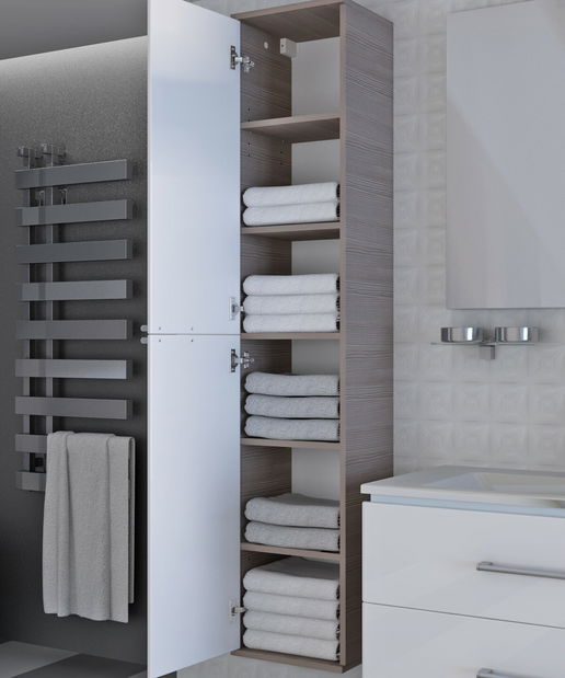 Koupelnová skříňka na stěnu Juventa Rizzo ZlP-170 W (L/P)