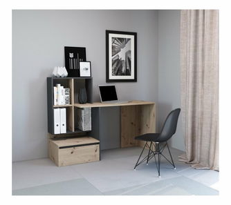 Pc stolek Paca 2 (dub artisan + antracit)