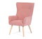 Křeslo Atribuian (růžová)
