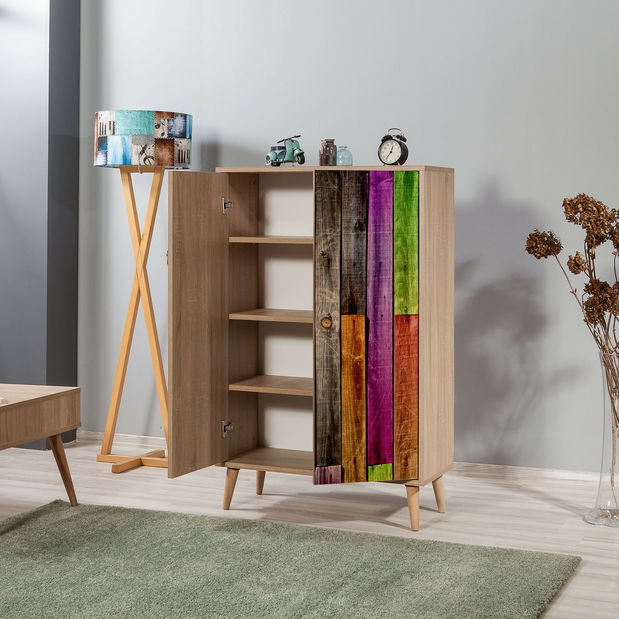 Skříňka Multibox 726 (dub sonoma)