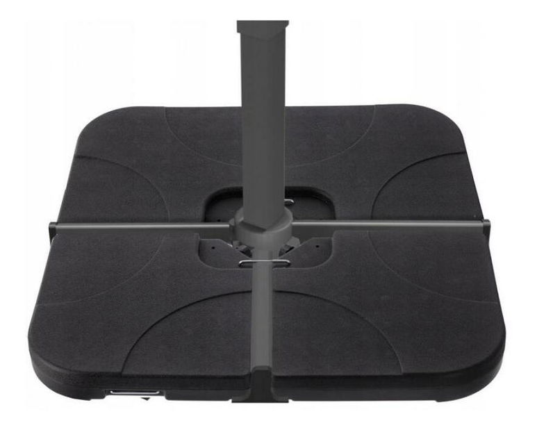 Stojan na slunečník Bassalt (černá)