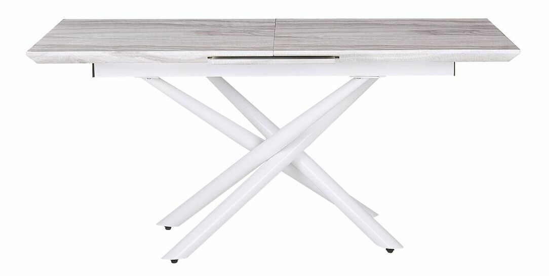 Jídelní stůl MERRA (bílá) (pro 6 až 8 osob)