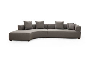 Rohová sedačka Gondulatta 4 (L) (šedá)
