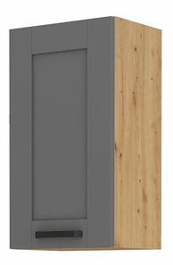 Horní kuchyňská skříňka Lucid 40 G 72 1F (dub artisan + dustgrey)