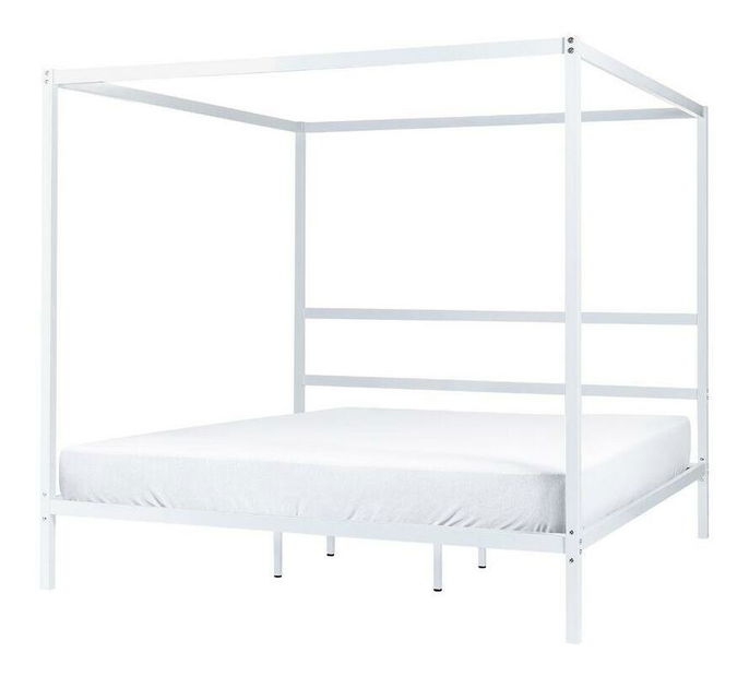 Manželská postel 180 cm Lesta (bílá)