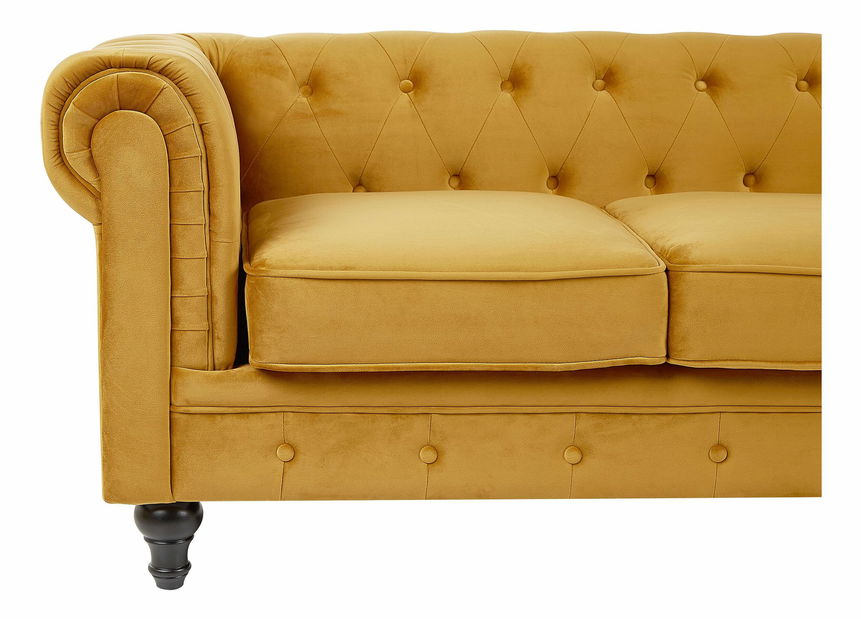 Pohovka trojsedačka CHICHESTER (žlutá)