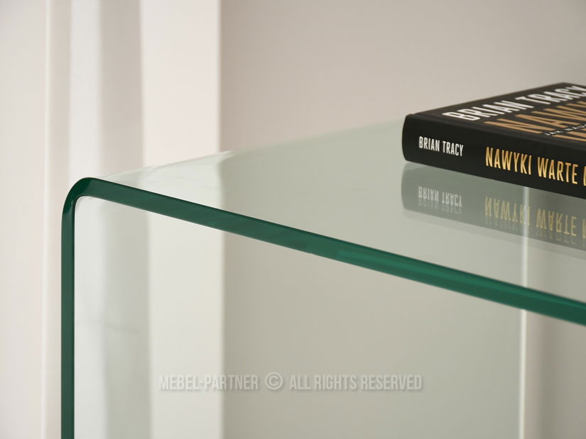 Konzolový stolek Eli (transparentní)