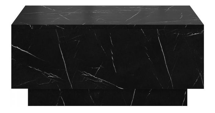 Konferenční stolek Nasonat 90 x 60 (mramor černý) (s úl. prostorem)