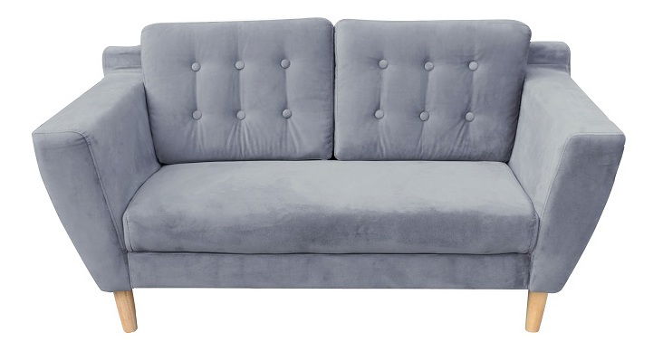 Pohovka dvojsed Scandi (šedá)