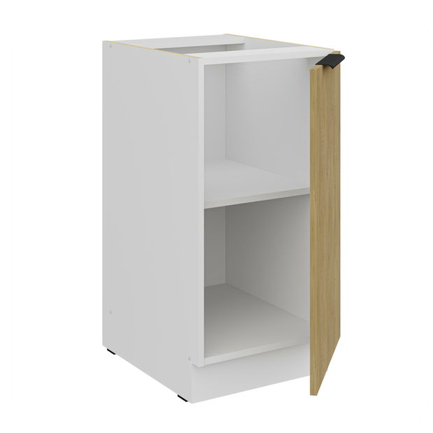 Dolní kuchyňská skříňka Carminia 40 D 1F BB (dub cremona + bílá)