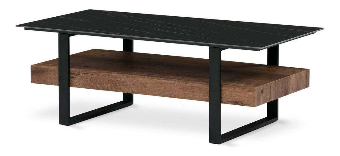 Konferenční stolek Aneja (mramor černý)