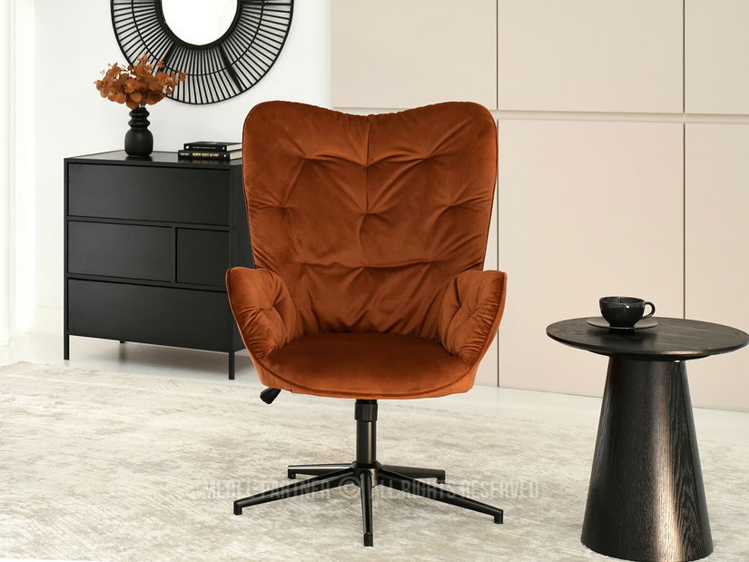 Relaxační křeslo Merindana (černá)