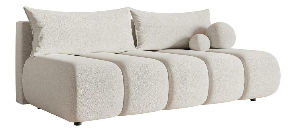 Pohovka trojsedačka Didier mini (krémová + černá)