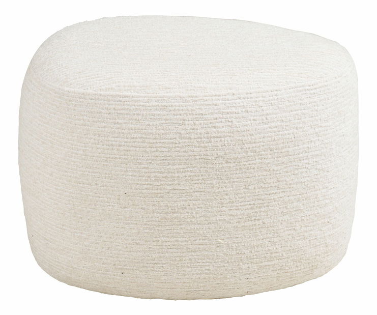 Křeslo s taburetkou Medelia 2 ( šedobílá)