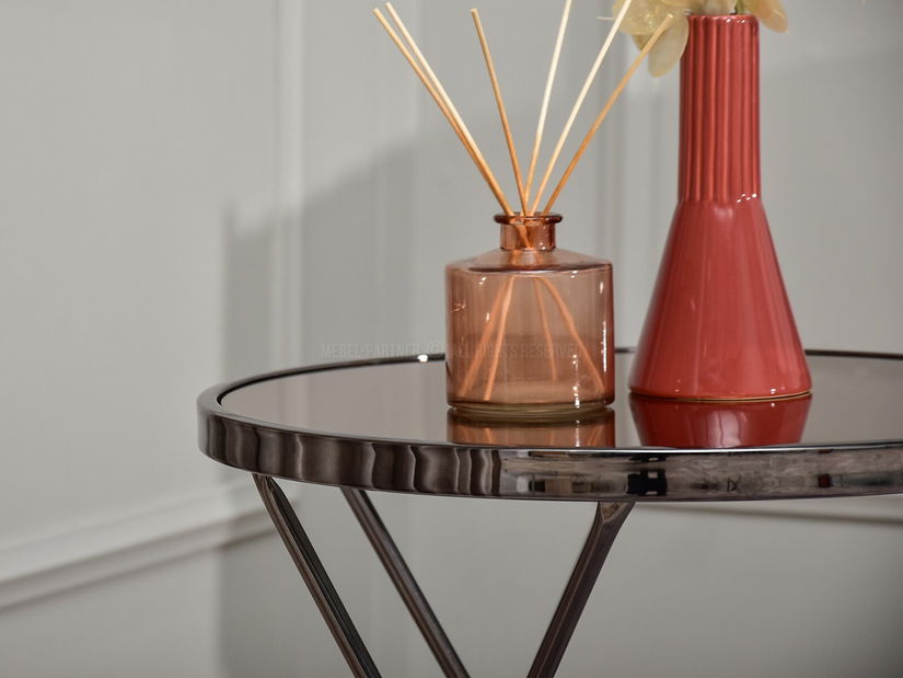 Konferenční stolek Armin S (měděná + černá)