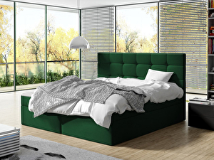 Boxspring postel 180 cm Cinara (manila 35)