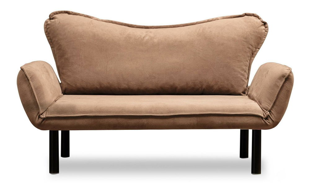 Rozkládací pohovka dvojsed Chatty (světlohnědá)