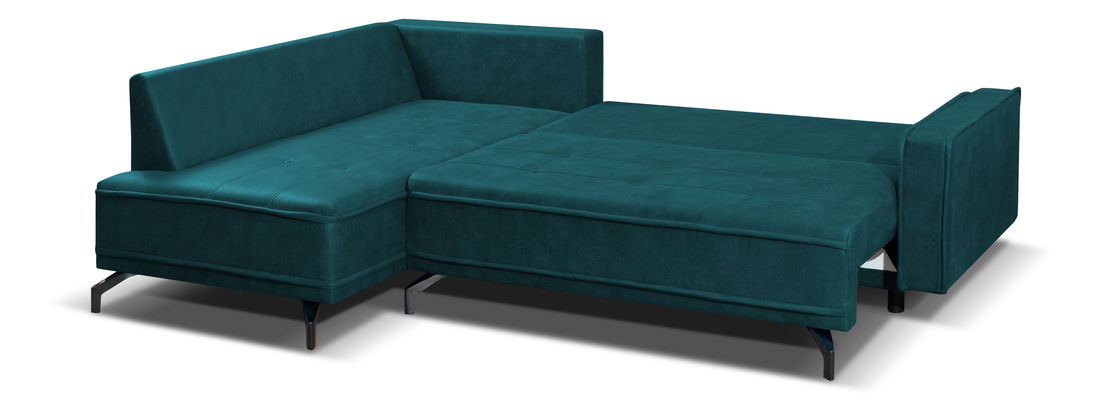 Rohová sedací souprava Tanore (tmavě šedá) (L)