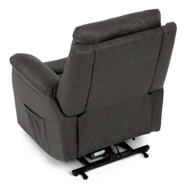 Polohovací křeslo Turbia (hnědá)