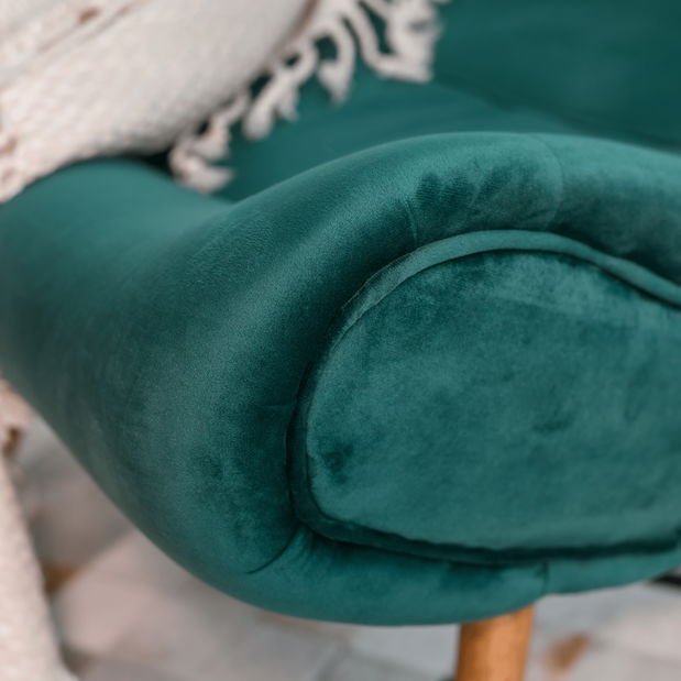 Křeslo Kam (zelená)