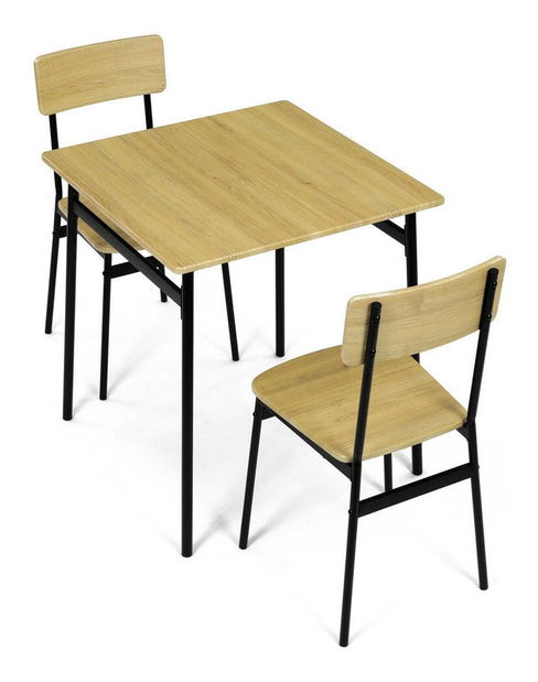 Jídelní set Anasagasti 1 (dub divoký) (pro 2 osoby)