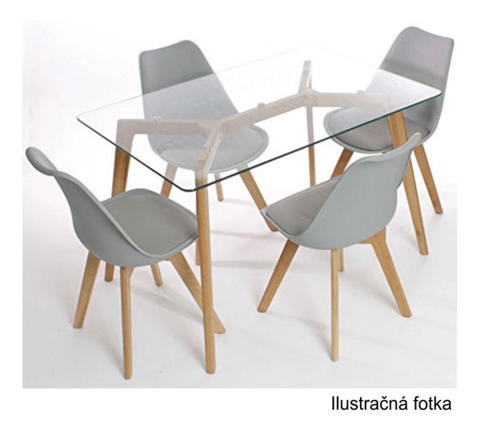 Jídelní židle Bralla 2 (šedá)