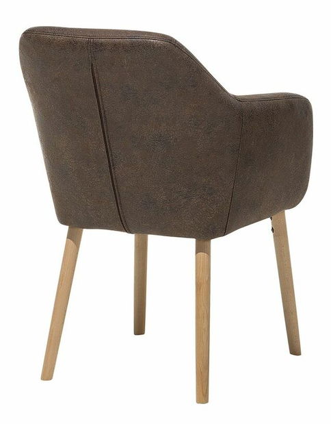 Jídelní židle Yenso (světlehnědá)