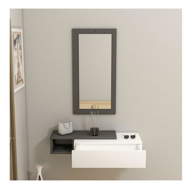 Police Sepona (antracit + bílá)