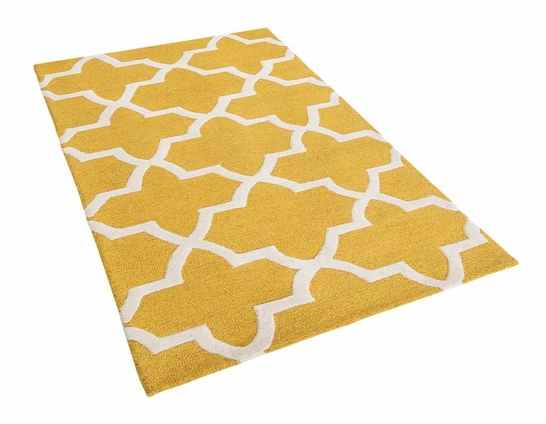 Koberec 150 cm Silsbee (žlutá)