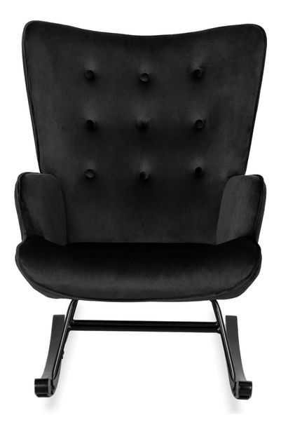 Houpací křeslo Especula (černá)