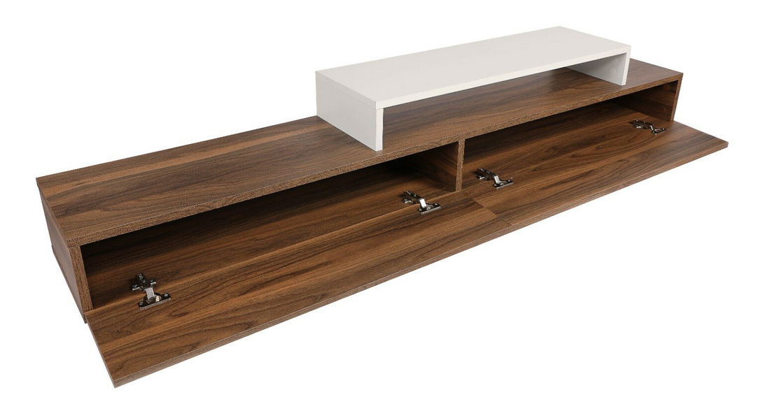 Obývací stěna Nirvy (bílá)