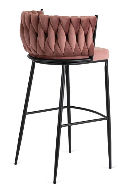 Barová židle Frenar 1 (růžová)