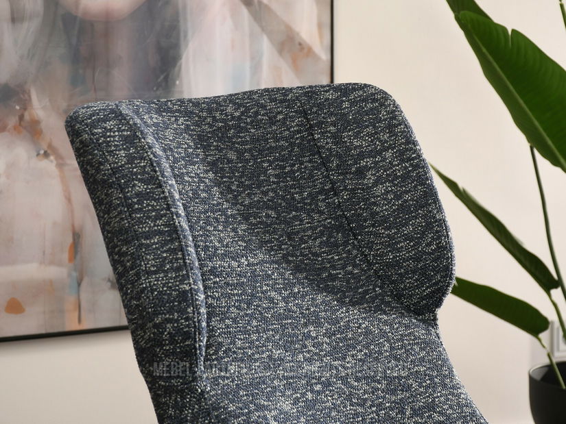 Křeslo Irma (námořnická modrá + černá)