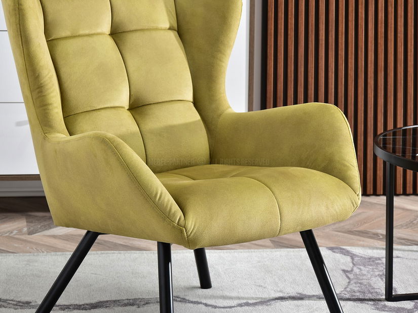 Relaxační křeslo Norweien (černá)