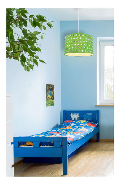 Závěsné svítidlo LEMMI 54009H (dětské) (zelené + fotbalový vzor)