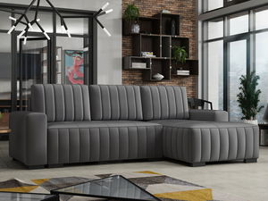 Rohová rozkládací sedačka s úložným prostorem Salvatore (Manila 16) (P)