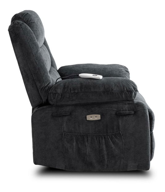 Masážní křeslo Jornaleros (tmavě šedá) *výprodej