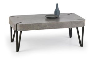 Konferenční stolek Emilia (beton + černá)