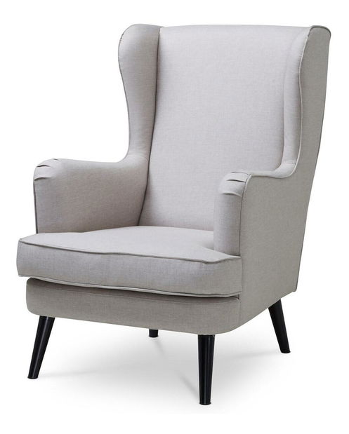 Křeslo ušák Apuntaban (krémová)