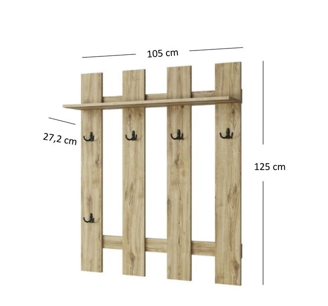 Věšák Deloris 105 (dub navarra)
