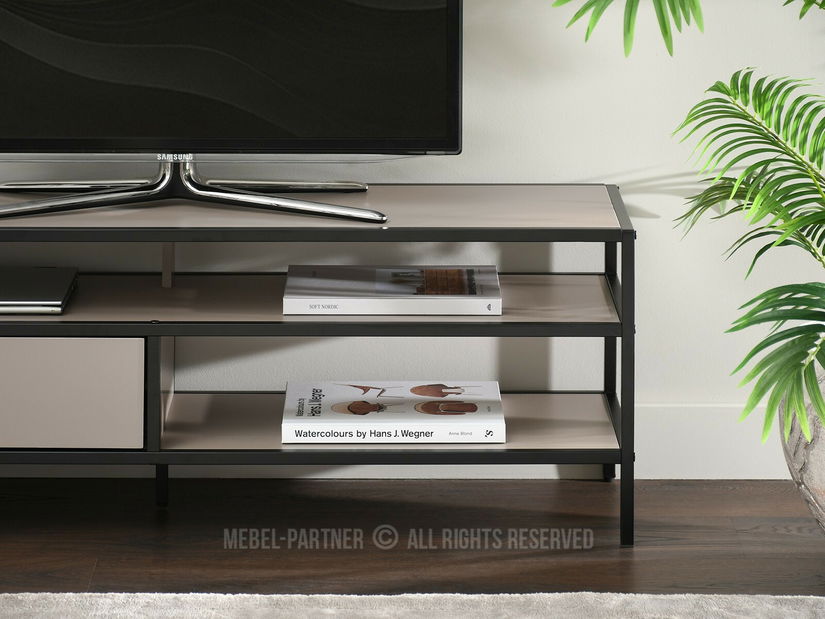 TV stolek/skříňka Subsidios (černá)