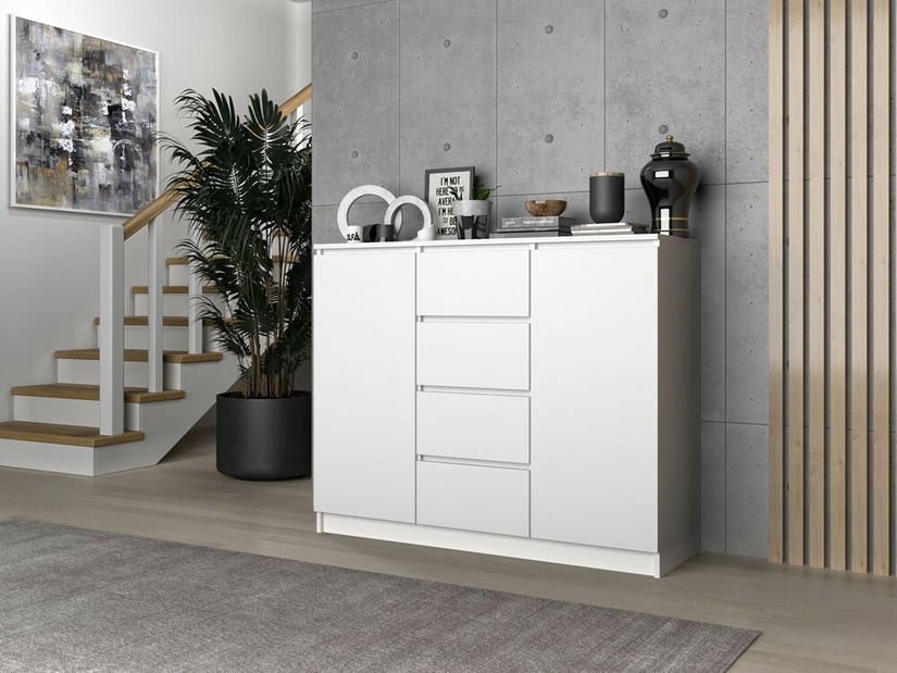 Komoda Musecalo 8 (bílá)