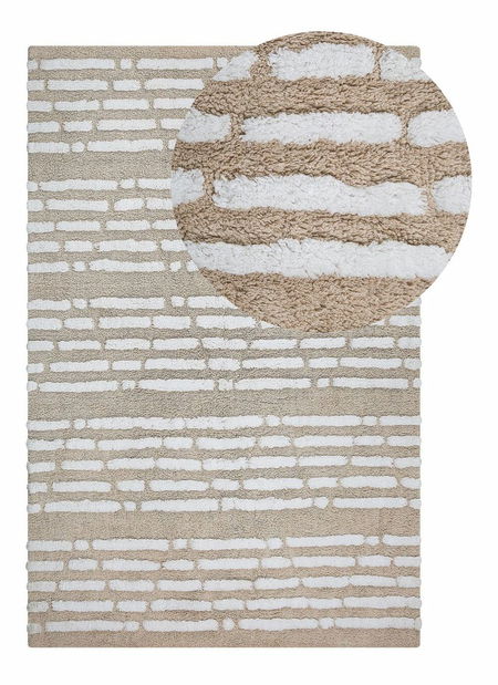 Koberec 120x180 cm AHAR (béžová)