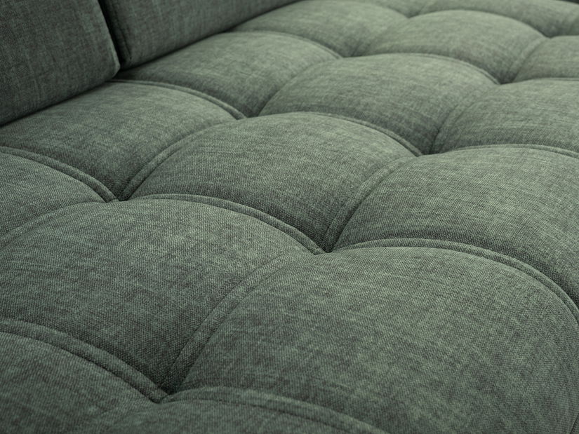 Rohová sedací souprava Belona (zelená) (L)