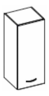 Horní kuchyňská skříňka Lewis 30 G 72