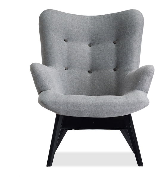 Relaxační křeslo Florentino (šedá + černá)